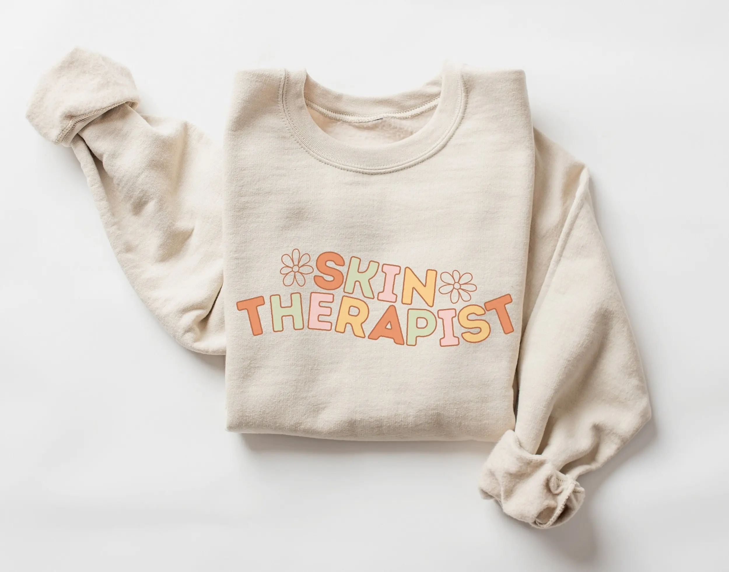 Skin Therapist Sweatshirt • Skin Therapist Gifts • Esthetician Sweatshirt • Womens Skin Therapy Sweater • Graduation Gifts for Aesthetician