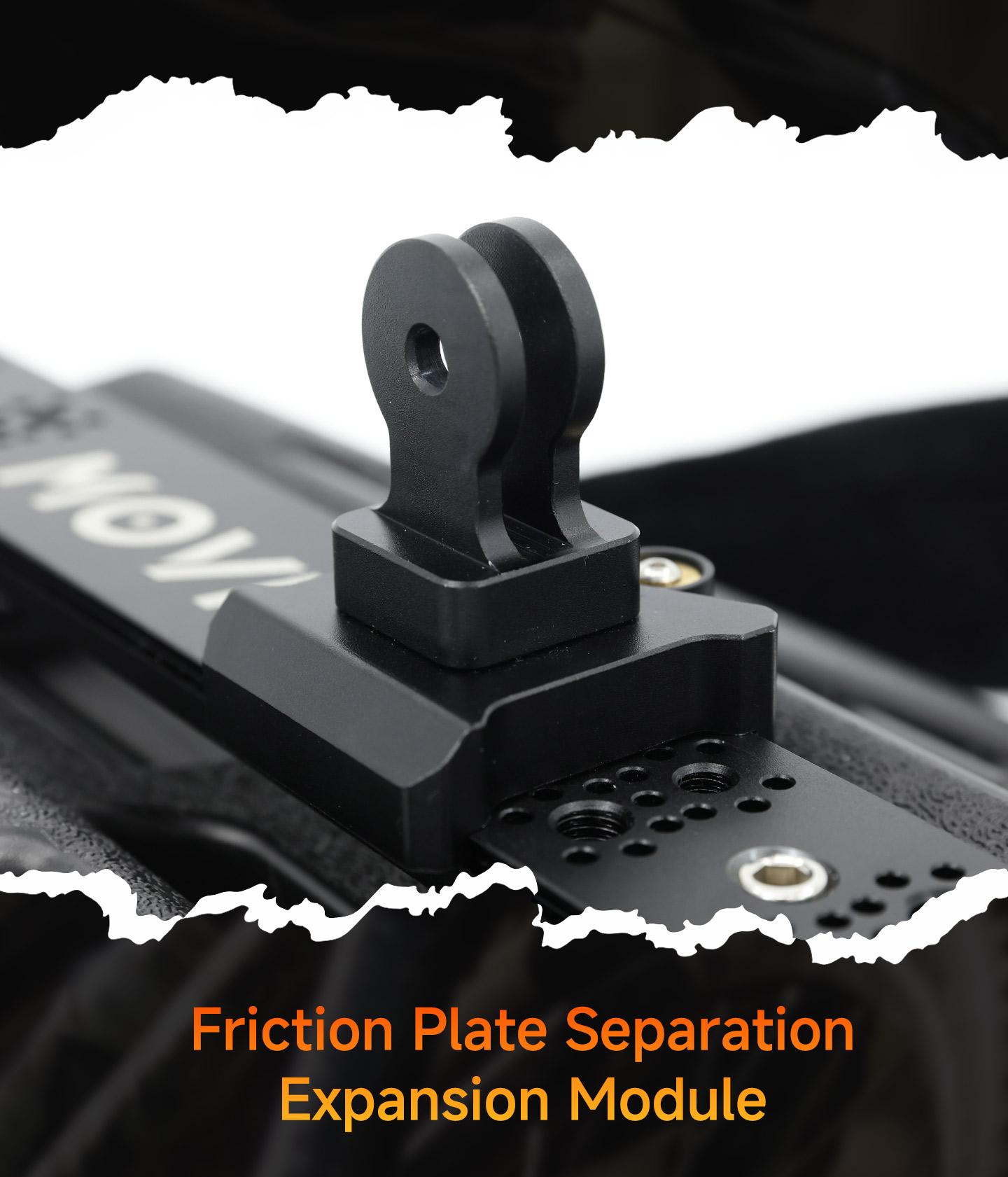 Movmax Backpack Mount with Telescopic Rod Kit for Insta 360 X5/DJI Osmo 360 Camera