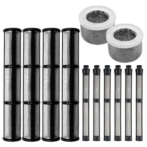 Airless Paint Sprayer Filter Kit, Airless Paint Sprayer Filter Set, Pump Inner Core Filter & Sprayer Filter, Paint Sprayer Accessories, Suitable for 695 795 1095 1595 3900 5900 7900