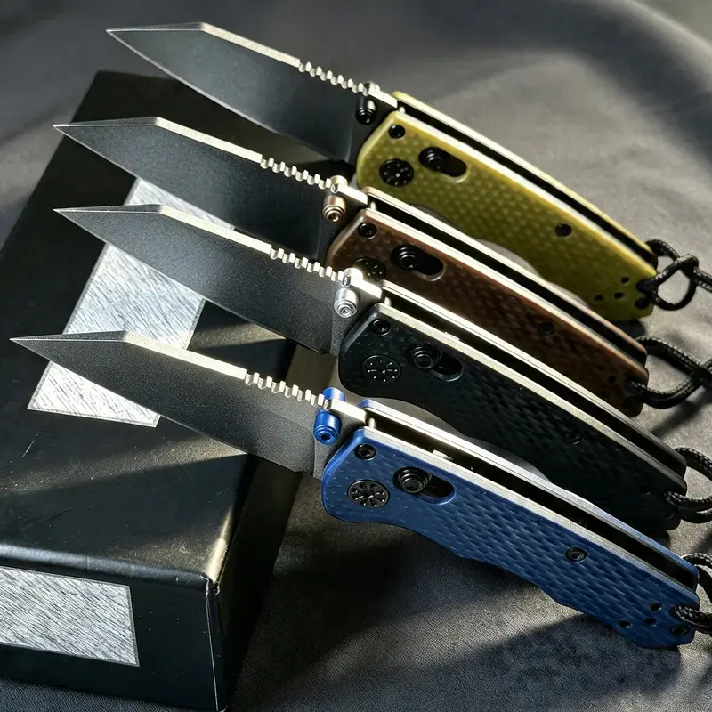 DC 290 Compact Folding Knife - Safe Locking Design, Practical Outdoors Tool for Camping, Hiking & Daily Carry, Knives