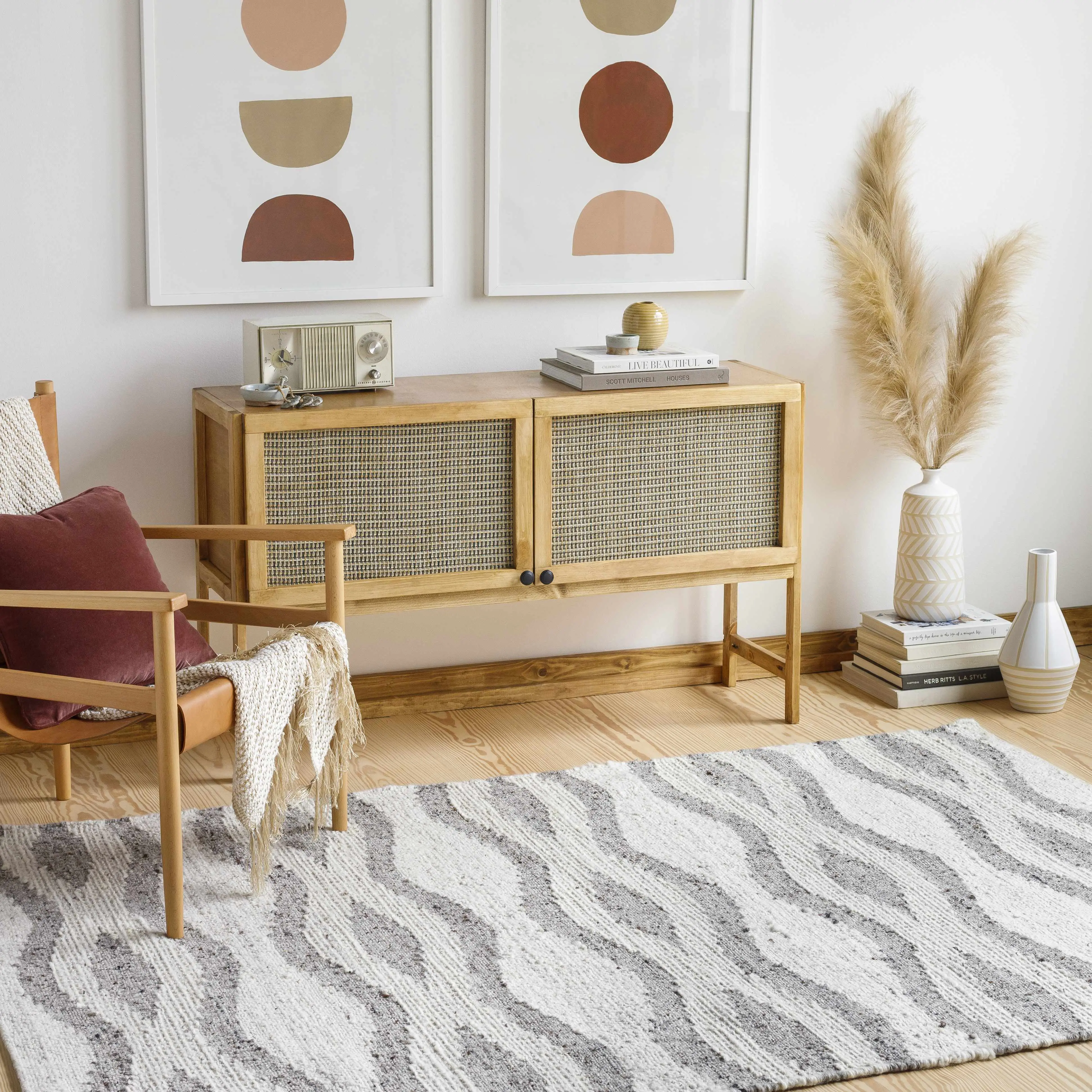 Lavalwaves Hand Woven Flatweave Wool Carpet - Clearance Lavalwaves Hand Woven Flatweave Wool Carpet - Clearance