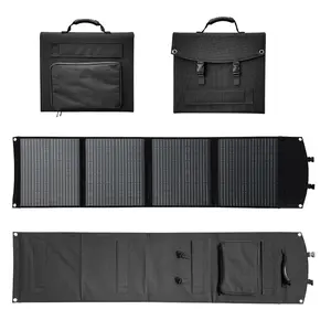 200W Foldable Solar Panel Kit, 18V Portable Battery Charger – Cost-Effective Power Solution for Home Camping & Outdoor Use