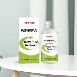 Jakehoe Metal Rust Remover, Dissolves Surface Rust, Prevents Oxidation, Removes Dirt, Suitable for Various Metals, Effective Rust Removal
