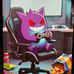Pokémon- Gengar 3 ring slab binder