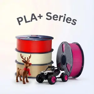 SUNLU PLA+ (PLA Plus) 3D Printer Filament 1KG Massive color selection Stronger Brighter Clog/Bubble/Tangle-Free Dimensional Accuracy ±0.02mm