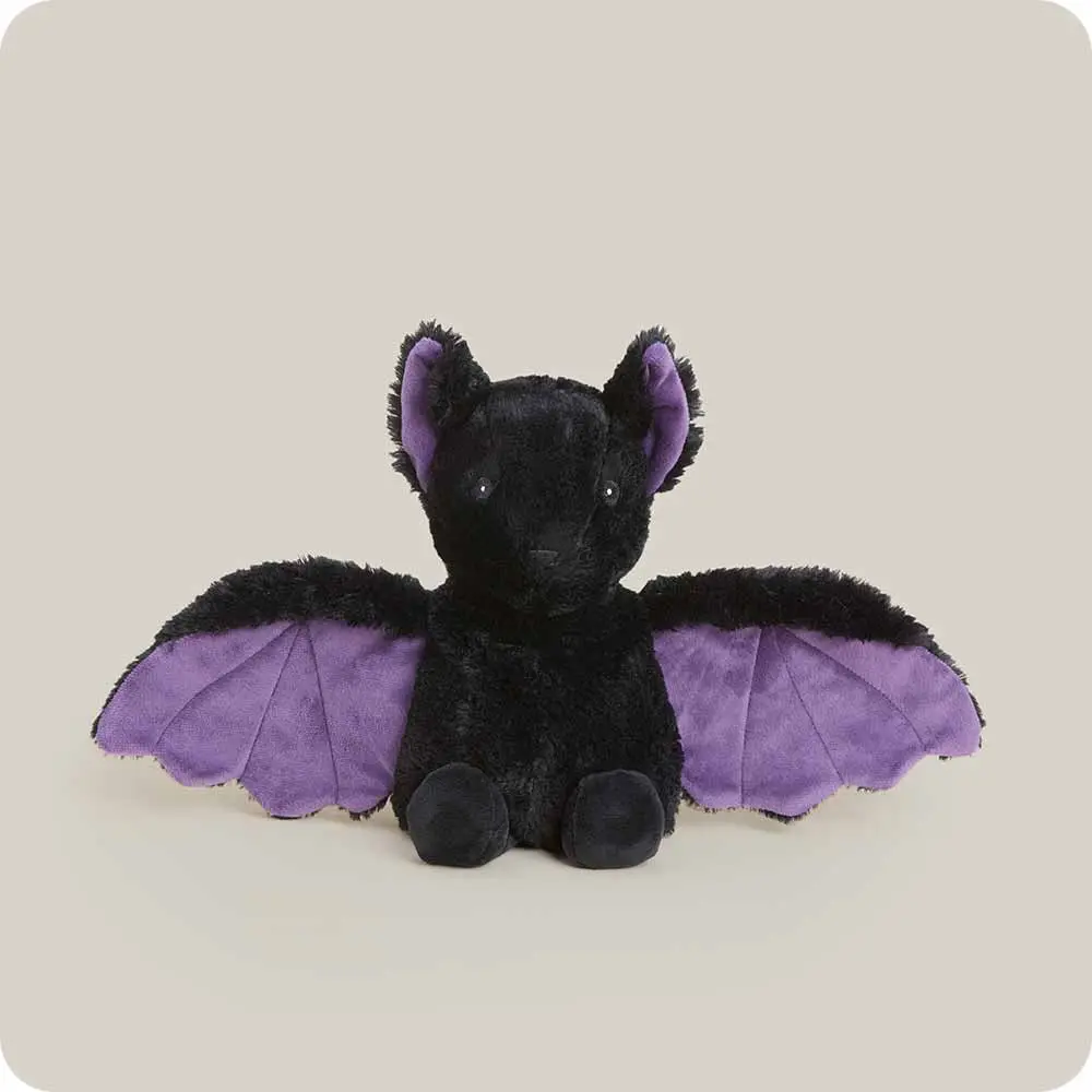 Purple Wing Bat Warmies - Weighted Stuffed Animal, Heatable, Chillable