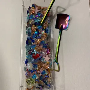 Mesmerizing Mermaid: resin and acrylic charms