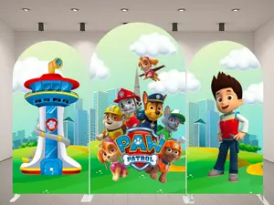 Cartoon  Arch Backdrop Covers to Birthday Backdrop | Chiara cover