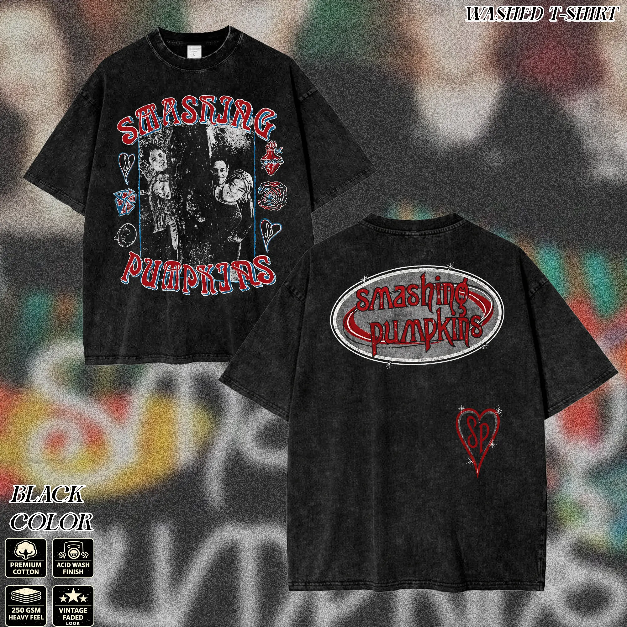 Washed T-Shirt V11