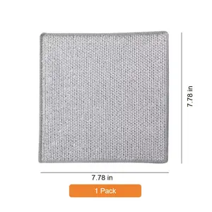 Multipurpose Wire Miracle Cleaning Cloths, Magnifying Wire Dishwashing Rags for Wet and Dry Mesh Microfiber Cleaning Cloth for Metal, Kitchen, Dishes