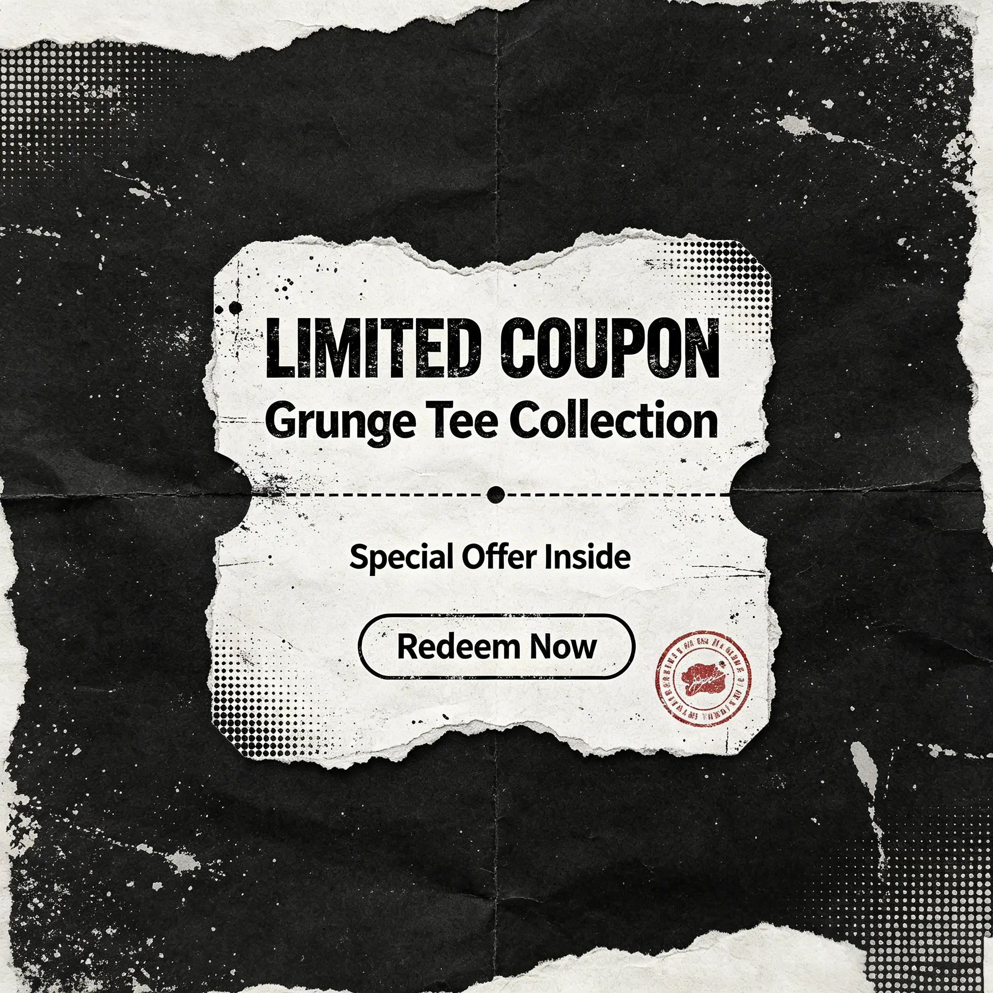 Gift coupons can be claimed by following the store women's T-shirt