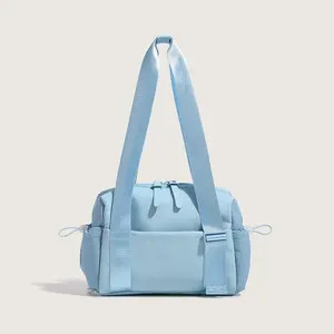 Small Gym Bag for Women Mini Duffle Bag with Wet Compartment, Lightweight Waterproof Cute Tote for Girls Workout Sport Travel, Carry on Gym Tote Bag for Workout Dance Sport Travel