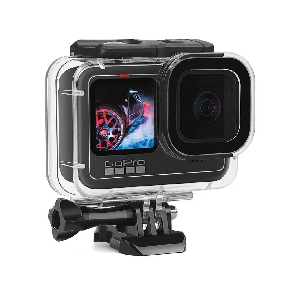 Waterproof 60M Housing For GoPro Hero 13 12 11 10 9 Black Case Diving Protective Underwater Dive Cover For Go Pro 9 Accessories
