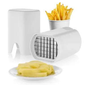 Multi-Functional French Fry Cutter, Potato & Sweet Potato Strip Slicer, Safe & Eco-Friendly Vegetable Cutter, Easy to Clean Kitchen Gadget, Fruit Vegetable Slicer, Vegetable Cutting Slicer, Kitchenware