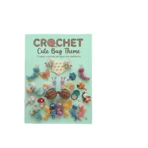 Crochet Cute Bug Theme 11 Easy Amigurumi Crochet Patterns for Beginners, Perfect for Crafting Enthusiasts, Fun and Educational DIY Projects