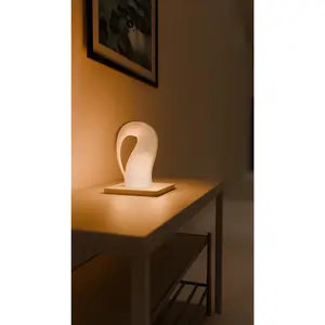 Möbius Strip Lamp, 3D Printed Accent Light, Modular Design