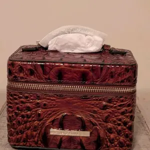 Brahmin Small Charmaine Cosmetic Bag - Stylish & Compact for Makeup & Skincare Essentials