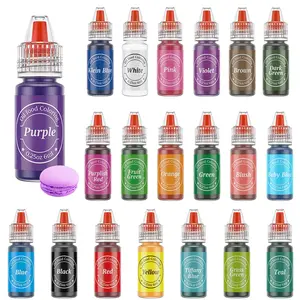 Edible Oil-Based Food Coloring 20×25 Fl. Oz Bottles set Food Grade  Food Dye for Baking,Candy Melts Cookies Fondant for Halloween Christmas Birthday  Bake