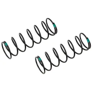Team Associated RC8B4.1 16mm Front Shock Spring Set (2) (Green)