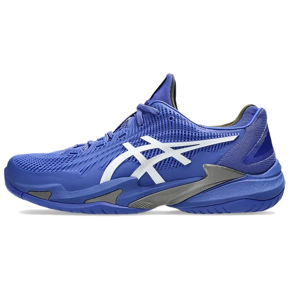 ASICS Court FF 3 Abrasion Resistant Low Top Tennis Shoes Men's Dark Blue Versatile Comfort 1041A370-403