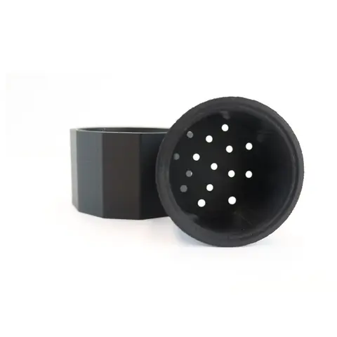 REGROVA Standard Mouth Connector with Canister - BLACK - The Ultimate Seed Starter Kit!