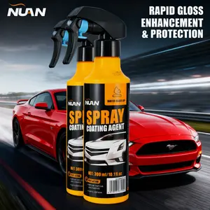 NUAN 300ml Car Spray – Quick polish, anti-stain, anti-fading, keeps paint glossy and protected.-MY0522