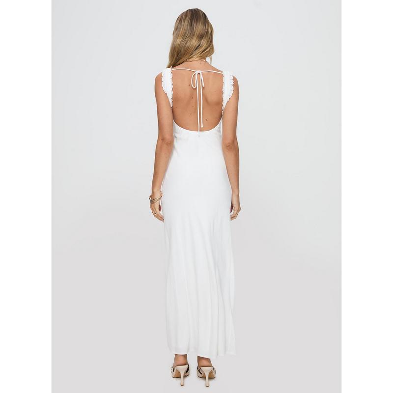 Lillette Maxi Dress White