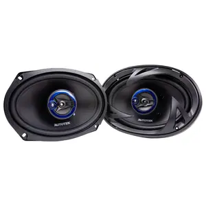 Autotek Street Machine 6x9 in. 3-Way Car Audio Universal Coaxial Speakers, Pair