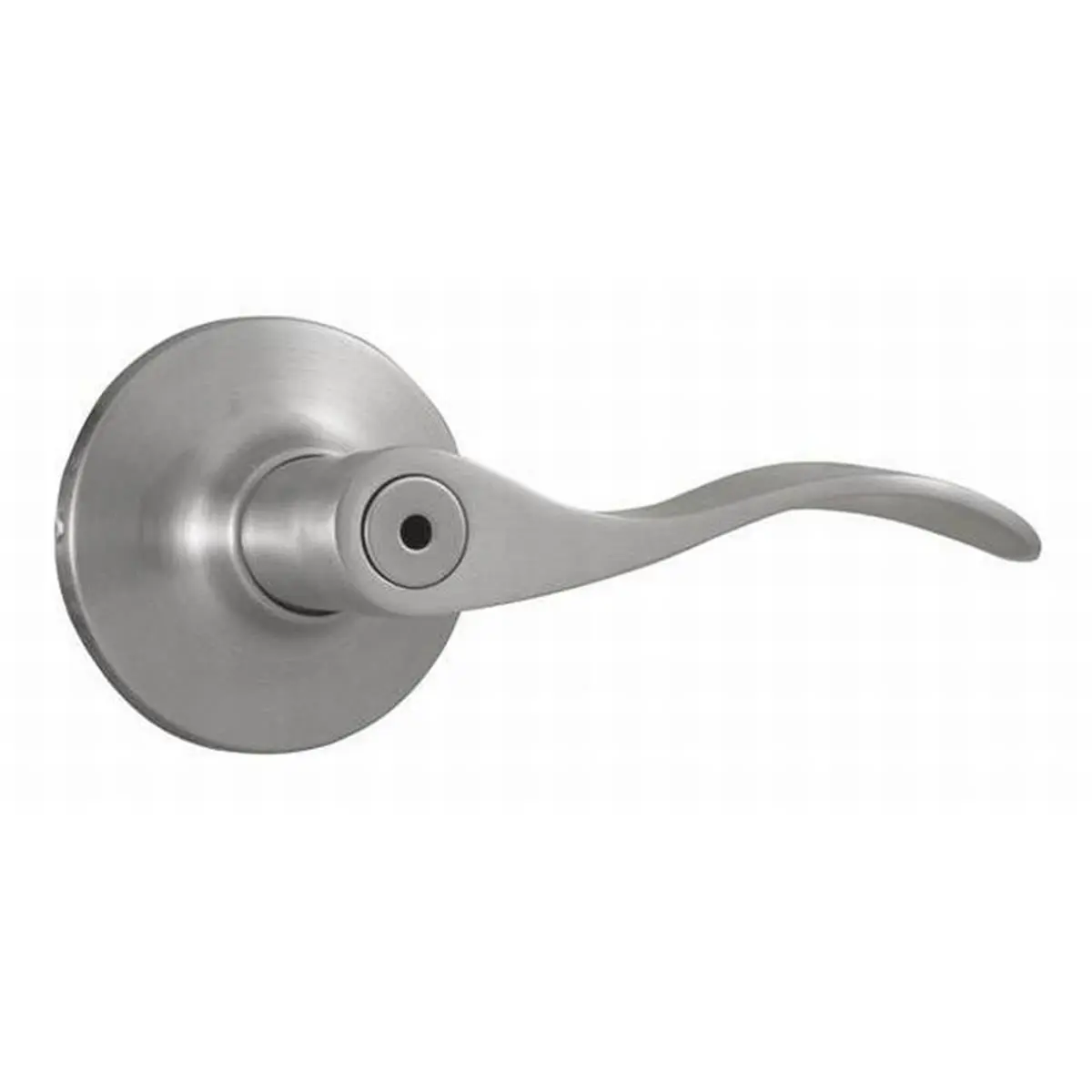 212 MAIN New Haven Zinc Door Security Lock with Adjustable Latch, Full Lip Strike, ANSI Grade 3 Satin Nickel Privacy Door Knob – Motorcycle Lock & Security Accessory, Privacy Door Knobs