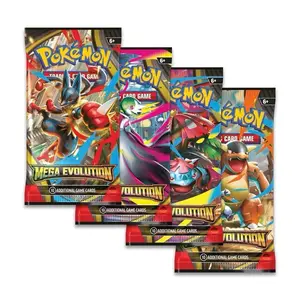 5 Pokémon Mega Evolution Booster Pack-English