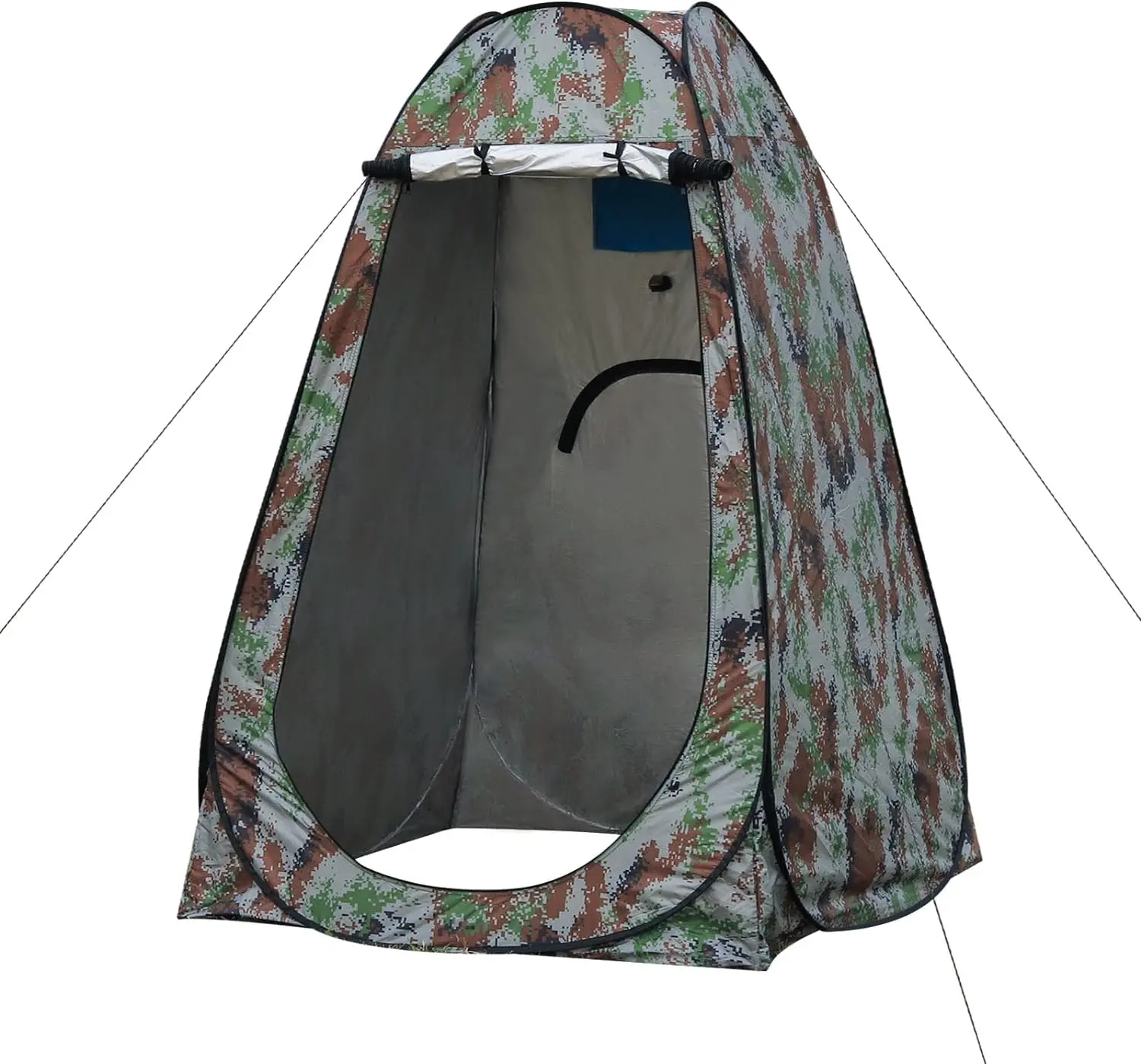 Pop Up Privacy Tent Shower Tent Portable Outdoor Camping Bathroom Toilet Tent Changing Dressing Room Privacy Shelters Room for Hiking and Beach Sun Shelter Picnic Fishing– UPF40+ Waterproof