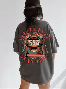 Better Luck Next Time Tee Comfort Colors® Western Lucky Shirt Traditional Tattoo Vintage 777 Grunge Streetwear Yallternative Aesthetic