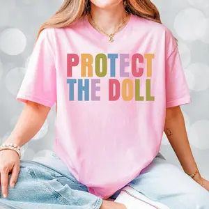 Protect The Dolls Shirt, Gender Equality Shirt, Trans Kids Shirt, Trans Pride Shirt Unisex Crewneck Fit