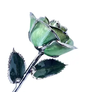 Platinum Forever Rose - Light Green