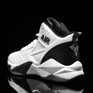 New Basketball Shoes Casual Sports Running Shoes Middle Help Boots Large Size Practical Sneakers