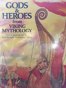 USED Book - Gods and Heroes from Viking Mythology by Brian Branston (Hardcover) - english