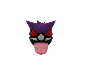 #0094 - Gengar Themed Character Poke Ball 3D Print