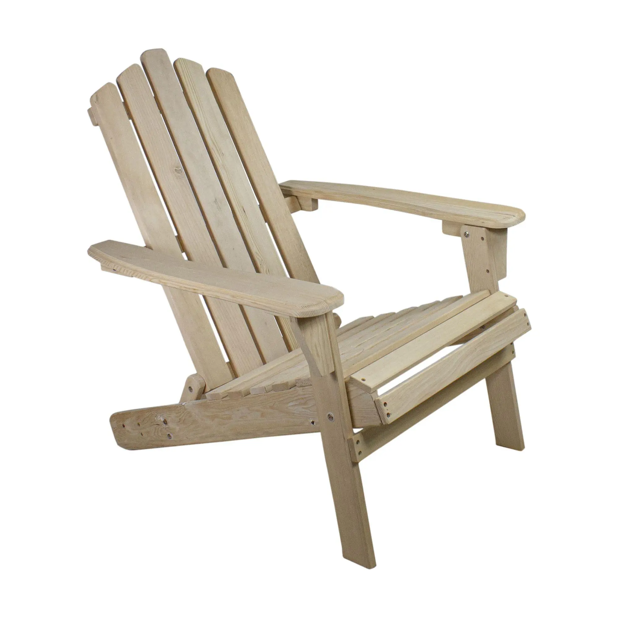 Northlight 36" Classic Folding Wooden Adirondack Chair