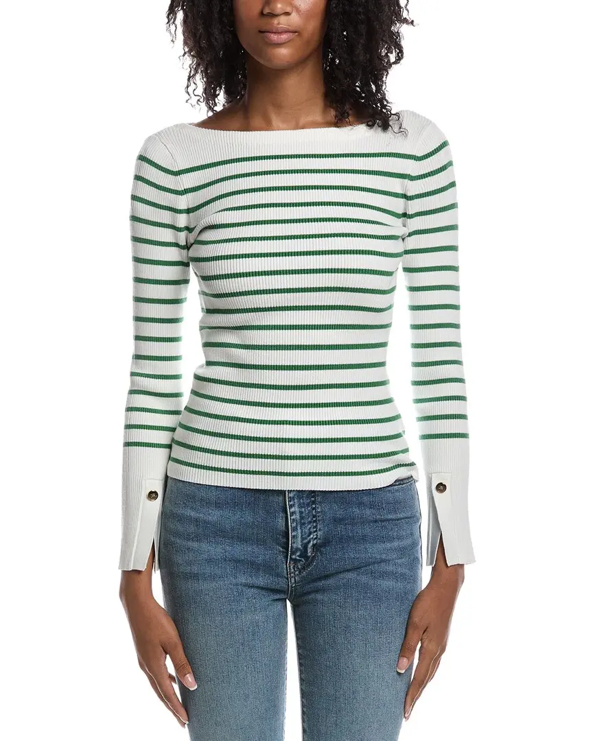 Elie Tahari The Sula Boatneck Sweater