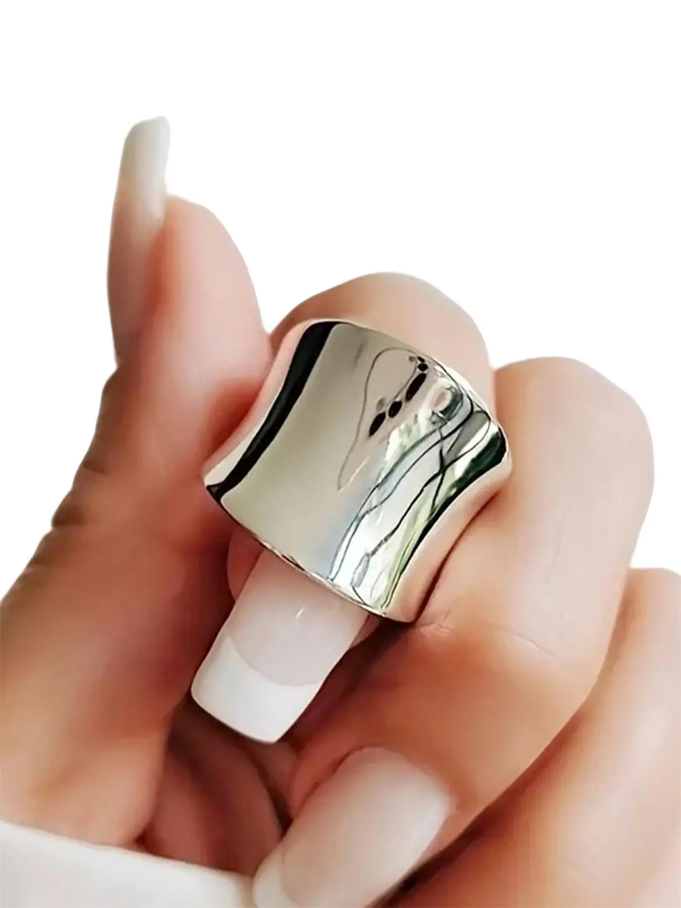 Fashionable Geometric Design Ring, Elegant Jewelry for Women for Party, Rings for Women, Daily Clothing Decor, Trendy All-match & Exquisite Jewelry f