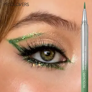 1PC 12 Colors Pearlescent Liquid Eyeliner Tightline Eyeliner Waterproof and Long-lasting Glitter New Eyeliner Colorful Eyeliner Longwear Eyeliner