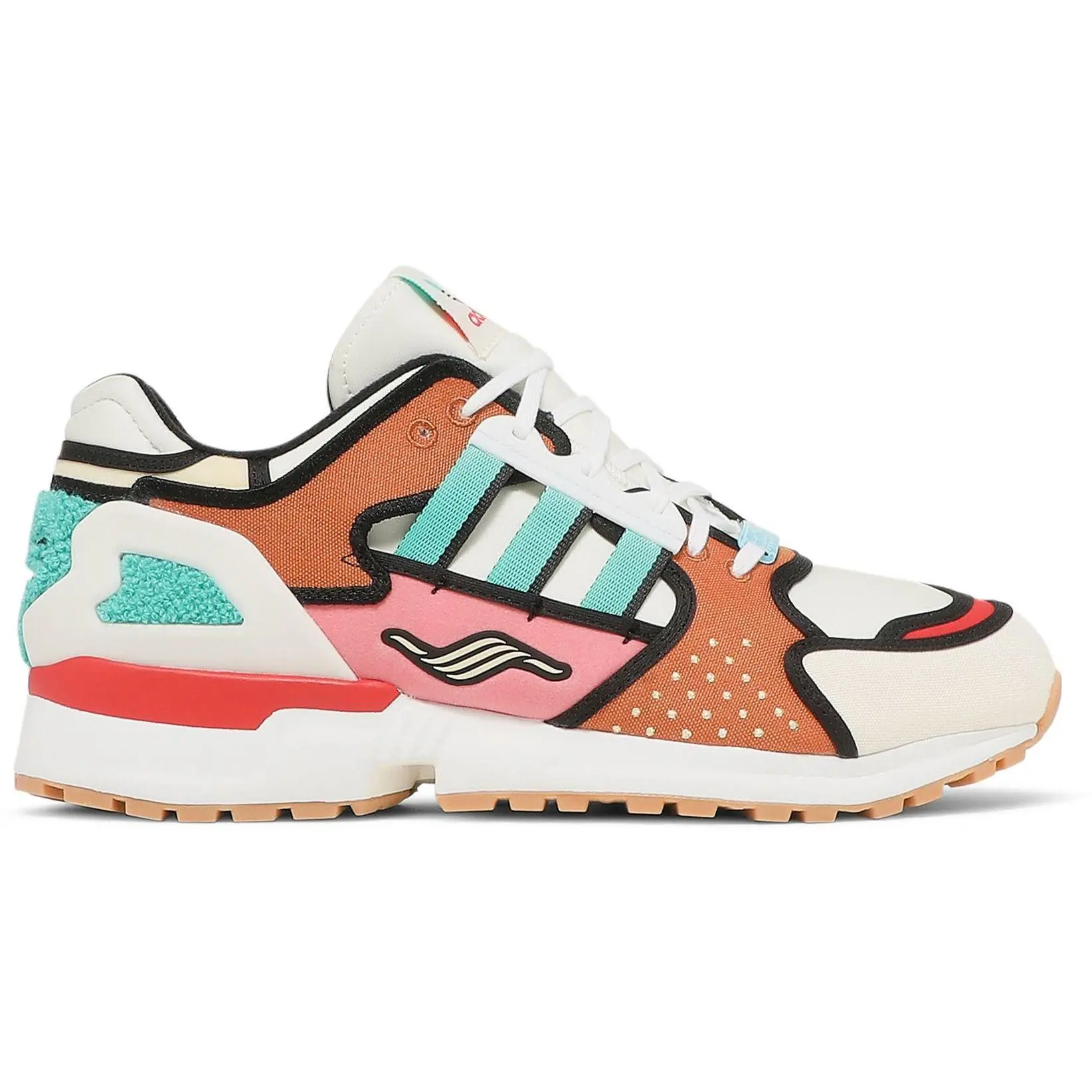 [H05783] MENS ADIDAS ZX 10000 'THE SIMPSONS KRUSTY BURGER'