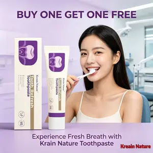Kreain Nature Multi-pack Toothpaste Set, Gentle & Safe Oral Care, 100g Each