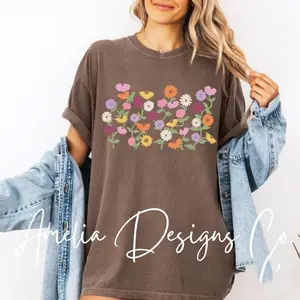 Eras Piano Flowers Subtle T-Shirt - Tay Fan Concert Gift Vibrant Colors & Surprise Songs Cotton Fit