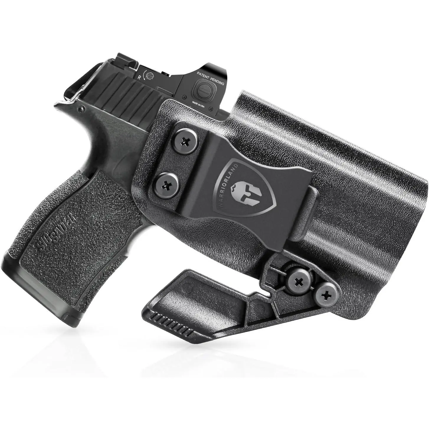 P365 X Macro Holster IWB Kydex Holster Optics Cut Fit: Sig Sauer P365-XMACRO, Inside Waistband Appendix Carry Holster Sig P365 X Macro, Adj. Retention & Cant, Right Hand Claw Attachment Sweat Shield DealsforYouDays, Competition
