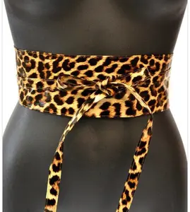 Leopard Wrap Belt