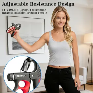 Adjustable Grip Strength Trainer, 5-100 Kg, Forearm Muscle Training Set, Finger Trainers, Hand & Forearm Exercise Equipment