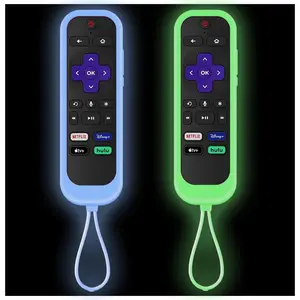 2Pack Remote Cover with  for  | Onn Remote | Express 4K+ | TV |  Glow in The Dark