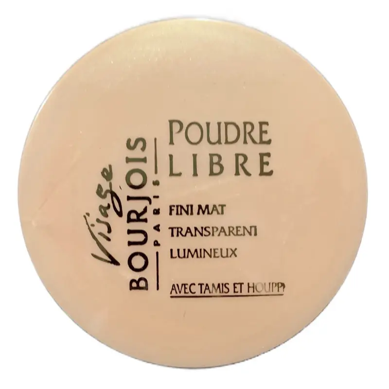 Bourjois Paris Visage Bourjois Poudre Libre Fini Mat Transparent Lumineux with Tamis et Houpp