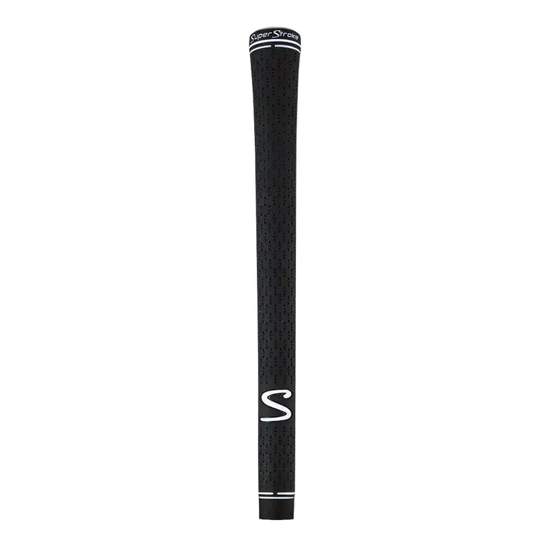 SuperStroke Premium S-Tech Golf Club Grip, Engineered Rubber Part with Soft Secure Feel, Cross-Traction Texture, 10.44in Length, Specified Butt Diameter, Non-Slip Performance, All-Weather Golf Accessories, All Weather Conditions